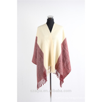 Chalea de poncho de invierno